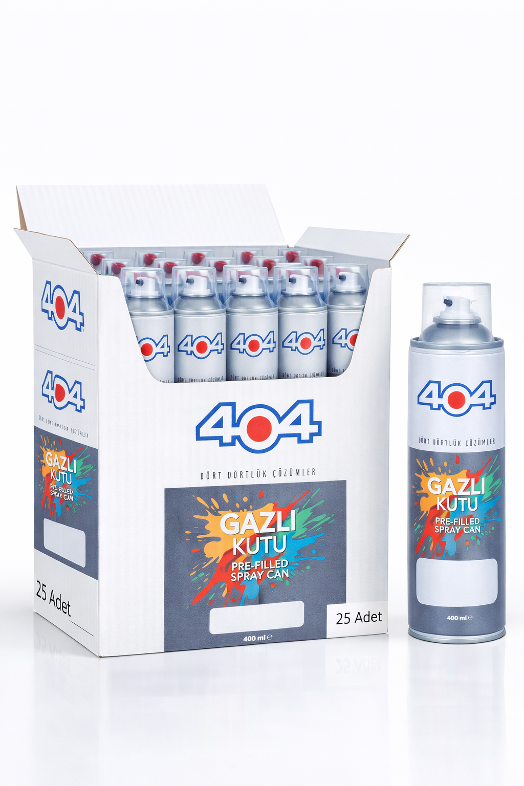 Gazlı Kutu 400ml