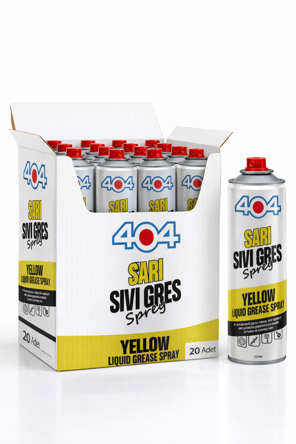 Sarı Sıvı Gres Sprey 400ml